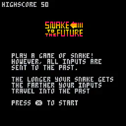 SNAKE TO THE FUTURE
